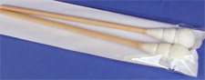 Track cleaning swabs